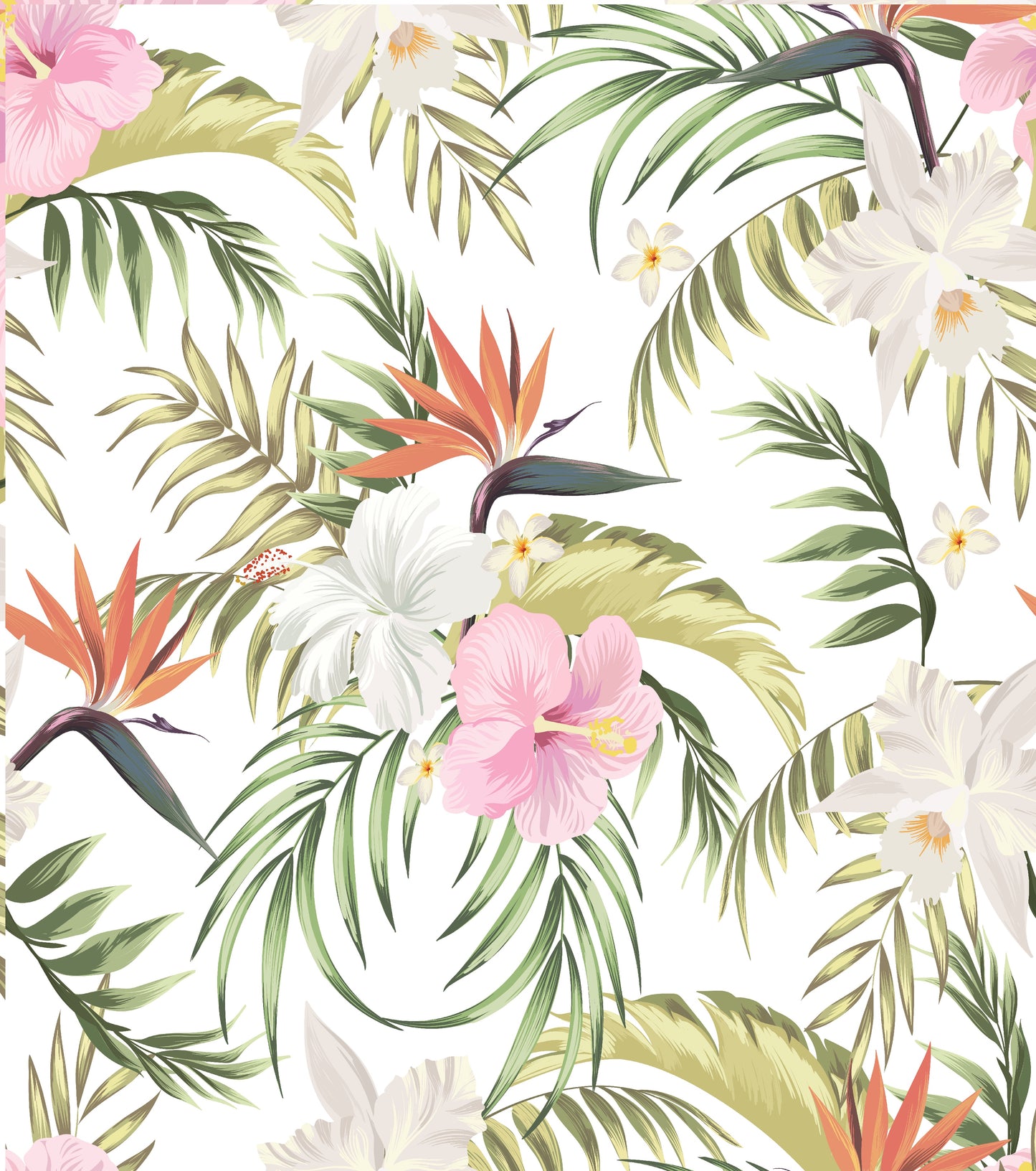 Tropical Summer - High Quality Vector Print